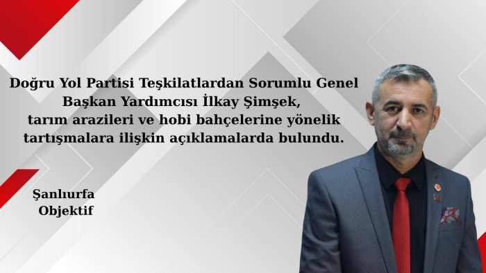 İlkay Şimşek: Küçük Üreticiyi Değil Rantı Sorgulamak Gerekir